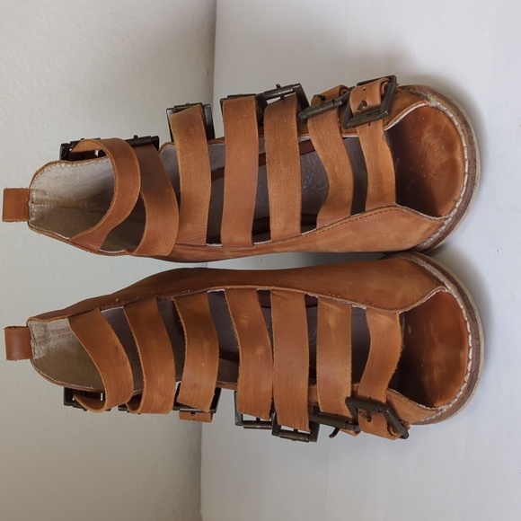 FREE PEOPLE Women Canton Heel Brown - Size 38 EU or US 7.5 - Picture 6 of 16